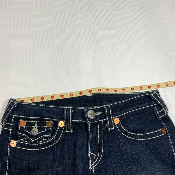 True Religion Joey Big 7 Flare Jeans - Size 29 LONG - Picture 6 of 12